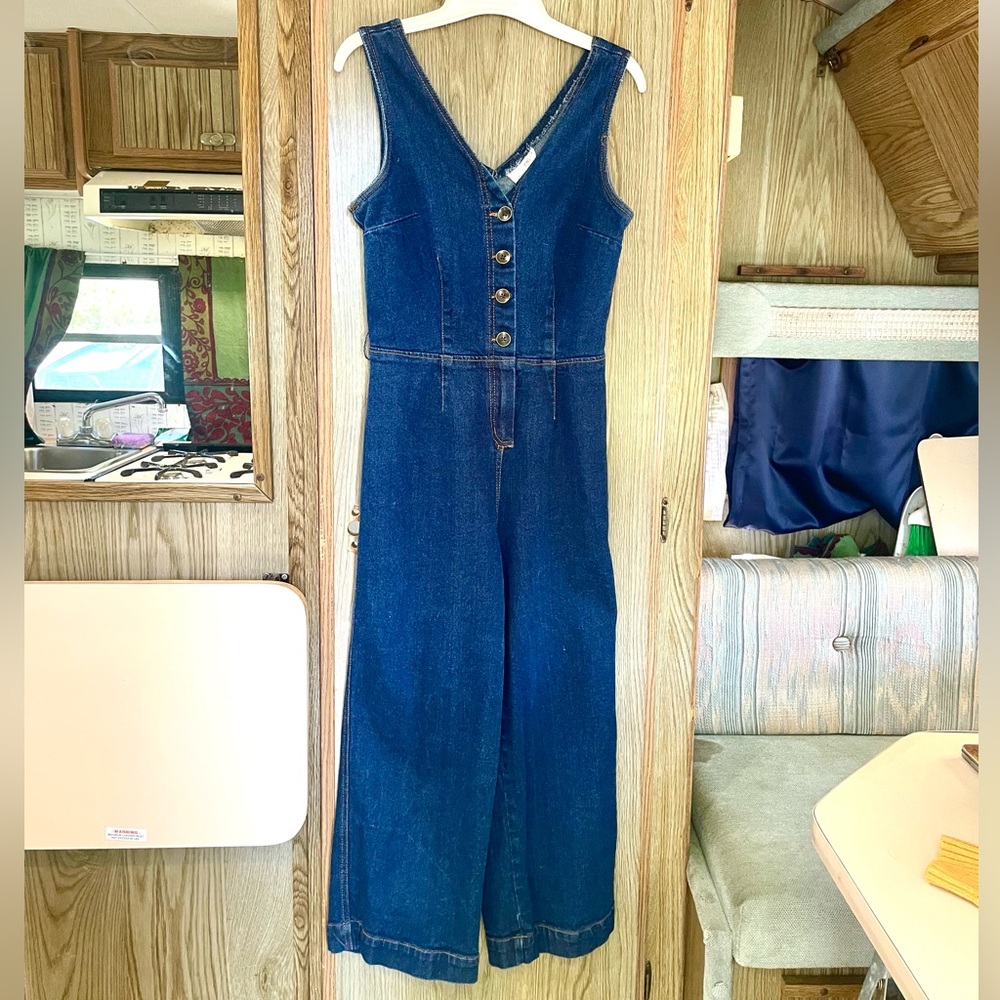 Vintage Denim Romper